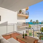 Sunset Beachfront In Sitges